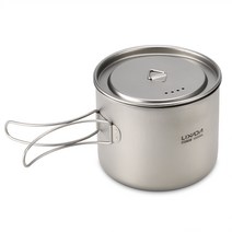 Lixada 1600ml 티타늄 냄비, Cup 1600ml