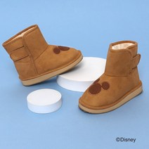 미키 마우스 벨벳 벨크로 부츠