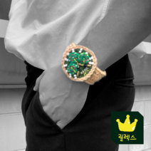 릴렉스 시계 니트 팔찌 촬영 소품 재밌는 킹받는 마니또 생일 쓸모없는웃긴선물