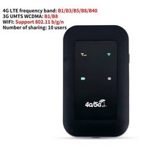 lte라우터 휴대용 와이파이 라우터 포켓파이 4g wifi 리피터 신호 증폭기 네트워크 확장기 어댑터 150mbps 3g4g sim 카드 슬롯 익스텐더 모뎀 동글, 01