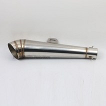 바이크 오토바이 배기 48.8MM 51MM 유니버설 입구 수정 머플러 파이프 튀김 튜브 탈출 모토 스테인레스 스틸, [02] A 48.8MM, 02 A 48.8MM