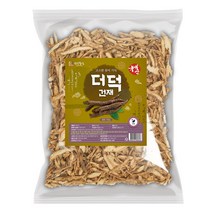 건강중심 국내산 말린 더덕 사삼 500g, 1개입