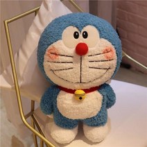 60cm 대형 도라에몽 인형 블루 핑크 8종, 핑크 눈웃음