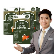 [리얼닥터] 밀크씨슬 실리마린 맥스 900mg /7중 복합/아연/간에좋은/간영양제/간건강/최대함량/식약처인증/음주전후/숙취해소, 30정, 3박스