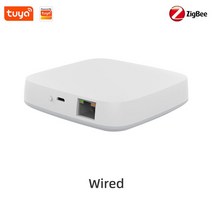 Tuya-ZigBee 3.0 유선 게이트웨이 허브 스마트 라이프 앱 무선 원격 제어 홈 브릿지 알렉사 구글 앨리스와, 01 Wired Gateway 1