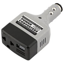 범용 자동차 인버터 12V/24V 220V 충전 전원 어댑터 USB 출력 과부하 보호 전화 충전 어댑터 자동차에 대, 한개옵션0