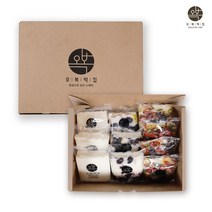 오복떡집 백설기 모둠설기 꿀백설기 떡 콩떡 마구설기 콩 호박꼬지 완두콩 수제떡 전통떡 명절선물 떡선물 영양 간식 식사대용, 85g 10개/세트