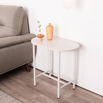 [에몬스홈] 휴이 보조 라운드 사이드테이블, 색상:다크그레이