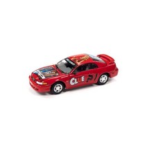 교쇼 JOHNNY LIGHTNING 모던 클루 2000 F 머스탱 레드 Ms 스칼렛 1/64 다이캐스트 JLSP236, 단품