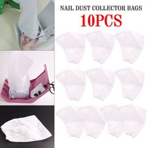 10pcs 네일 집진기 교체 가방 젤 진공 청소기 가방 3 팬 매니큐어 네일 아트 먼지 흡입 기계 가방, 10개