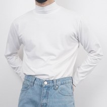 모달 머슬핏 반목티 목안늘어나는티 안비치는흰티 5컬러