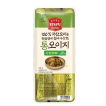 CJ더마켓 반찬 재료 집밥 가정식 탑티어 하선정 통오이지 무절임 쌈무 절임 장아찌 300G, 11개