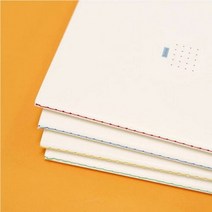 베이직 실제본 노트 4종 학습노트 필기노트 제본노트 무지노트, 종류:베이직무지