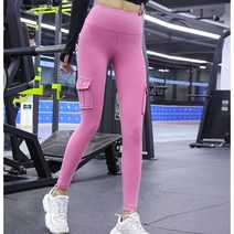 트레이닝 바지 여성 스판 헬스 요가복 롱 러닝 포켓 팬츠 필라테스복