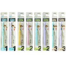 10개월 8개월 6개월 신생아 두돌 부드러운 아기칫솔 유아치과칫솔 10개세트, 1단계 10개