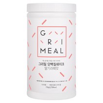 그리밀 단백질쉐이크 딸기라떼맛, 750g 딸기라떼 x 1개