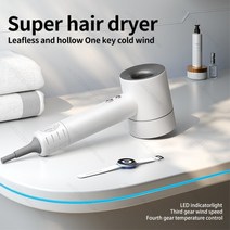 슈퍼 헤어 드라이어 차이슨 드라이기 가벼운 저소음 음이온 프리미엄 헤어 드라이어, 한국, 레드 1 부품