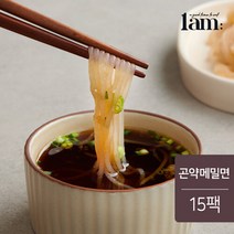 1am 슬림누들 메밀곤약면 200g x 15개 / 식단 저지방