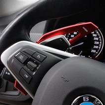 BMW 패들쉬프트 M스포츠 F바디 기어 튜닝 몰딩, 레드