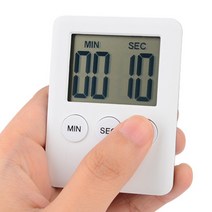 숫자 큰 잘보이는 자석 타이머 화이트 블랙 심플 냉장고 후드, 색상