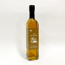 생강 오곡명초 500ml / 남자한테 추천 식초 / 쌀누룩 예천 생강 오곡명초 / 곡물의 천연발효 / 알싸한 생강의 맛과 향 아미노산&유기산 / 초산정 한상준 식초, 1개