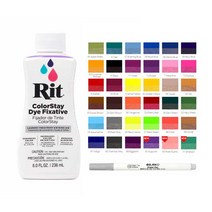 리트다이 액체(색상선택) + 고착제 + 밑그림 지우개 펜, 27번 EvenimgBlue+고착제+밑그림지우개펜