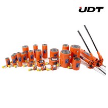 UDT 유압램 작기 램 쇼트램 유압 실린더 URULS 수동펌프 UP-1BC UP-2AC, 유압식 작기(램), 100T*100mm(UP-1002N), 1개