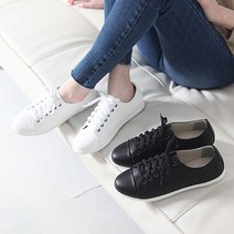 여성가죽슬립온 발편한슬립온 데일리 캐주얼 베이직 콤보 단화 낮은굽 고급 패션