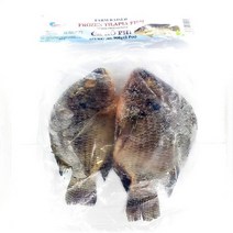 블랙 틸라피아 2미 900g 5개 베트남 생선 역돔, 단품