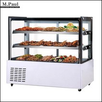 업소용 냉장 쇼케이스 반찬 냉장고 제과 카페 매장용, 럭셔리직각후면도어130x65x123cm