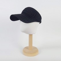 티앤드골프 Z썬캡 여성 골프 모자 니트 자외선차단 썬캡 썬바이저, 베이지