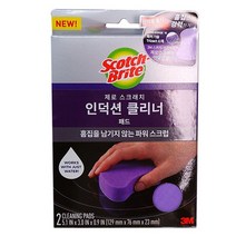 3M 스카치 제로 스크래치 인덕션 클리너 패드 (2P), 단품