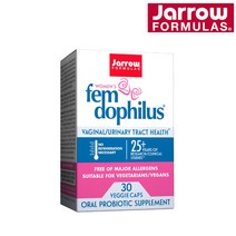 자로우 펨 도피러스 여성 유산균 10억 30정 재로우 프로바이오틱스 Dophilus 1개월분, 1개, 10억 여성유산균 60일분