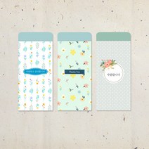 예닮 마음담은봉투 용돈봉투 돈봉투 감사봉투 현금봉투 A 6종 120매 봉투/헌금봉투, A(60매)+D(60매)