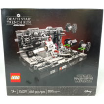 레고 스타워즈 Death Star Trench Run Building 세트 75329 In 박스 665 pcs