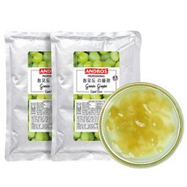 앤드로스 청포도 리플잼 1kg 2개