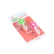 1+1 우일 플라워 흡착 행거 2P D-3965 -O, 8개