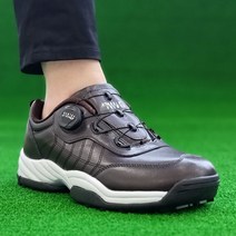 아놀드파마 다이얼 골프화 방수 스파이크리스 여성 남성 보아 워킹화 컴포트화 트레킹화 가죽 운동화