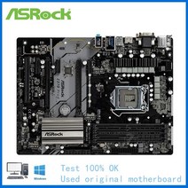 asrock z370 pro4 컴퓨터 마더보드 lga 1151 ddr4 z370 데스크탑 메인보드 used core i5 9600k i7 9700k cpus