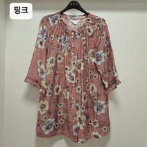 이헌영 이헌영 &데칸쇼 화사하게 시원하게 꽃무늬패턴이 예쁜 앞트임블라우스/22BS5065B2