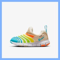 [나이키 키즈]어린이 리틀키즈 운동화_다이나모 프리_베이지+비비드 믹스 FN8910-1410