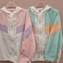 셀러허브 1 로엠걸즈 NC15 절개배색 와샤 바람막이 RGJA22S2C