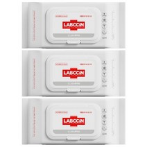 LABCCIN V3 랩신 손소독 티슈 곡물발효 에탄올 물티슈 캡형 60매 3팩, 60개입 3팩
