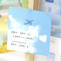 여행 메모지 다꾸 떡메 메모잇 랩핑지 다꾸메모지 감H/N: TDHDEAL25 +H7, 향기나무 버스