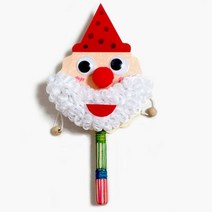 PGM*^몰(만들기재료)산타흔들이북 만들기 5개묶음 유치원미술교구 공작용 수업 시간 만들기패키지^^췤pgm, a^^옵션없슴