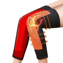 무릎찜질기 온열찜질기 온찜질기 Coolfit 자체 가열 지원 무릎 패드 쑥 무릎 보호대 따뜻한 관절염 관절 통증 완화 부상 복구 무릎 마사지, 없음