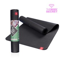 요가매트 베이직 젠 6.5mm 5mm 매트 스트레칭 마사지, 다크그레이