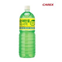 카렉스 천연 발효 순 에탄올 워셔액, 1.8L, 18개