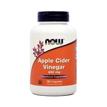 나우푸드 사과사이다식초 Apple Cider Vinegar 450mg 180캡슐, 1통