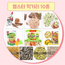 햄스터 먹거리 세트 10종 햄스터 간식 이갈이 영양제, 단품, 단품